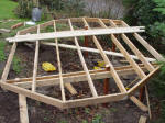 A rectangular deck base is soon turned into an octacon - by cutting the corners off!