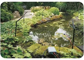 Velda Electric Fence Koi Fish Pond Protector Kit Stops Scares Herons