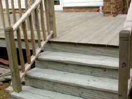 Decking staircase - basic